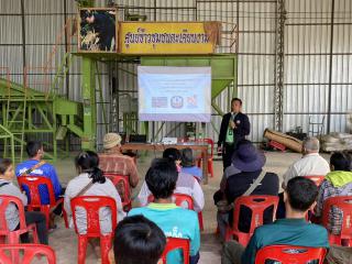 1. จัดกิจกรรมอบรมโครงการยกระดับวิสาหกิจชุมชนสู่เกษตรมูลค่าสูง ปีบัญชี 2566 วันที่ 27 ธันวาคม 2566 ณ กลุ่มผู้ผลิตเมล็ดพันธุ์ข้าวตะเคียนงาม หมู่ 6 ต.โพธิ์ทอง อ.ปางศิลาทอง จ.กำแพงเพชร